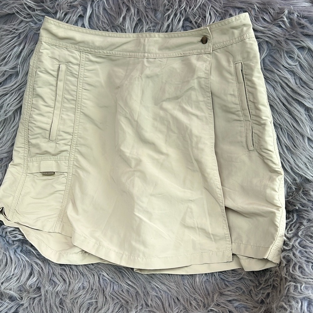 L.L. Bean Women's Tan Skort